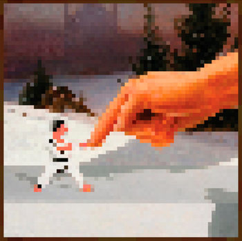 Poster Minecraft - Hand