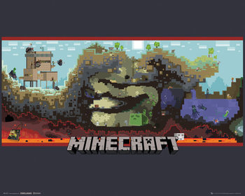 Плакат Minecraft - Underground