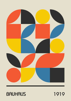 Poster Minimal vintage 20s geometric design posters,