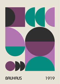 Poster Minimal vintage 20s geometric design posters,