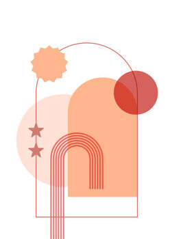 Poster Modern minimalist abstract aesthetic boho poster