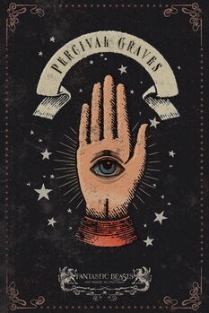 Poster Monstros Fantásticos - Percival Graves