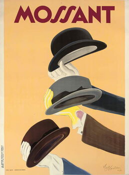 Poster Mossant hats, 1938