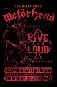 Poster Motorhead - Live and Loud