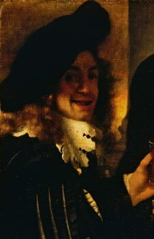 Poster Musician, detail from The Procuress