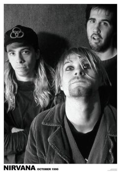 Poster Nirvana - October 1990