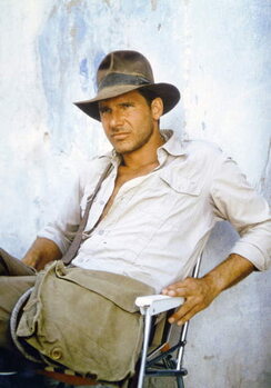 Плакат On The Set, Harrison Ford.