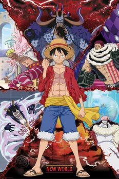 Плакат One Piece - Luffy vs New World