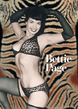 Плакат Page Bettie - zebra