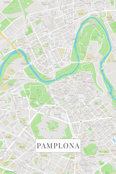 Canvas Print Pamplona color