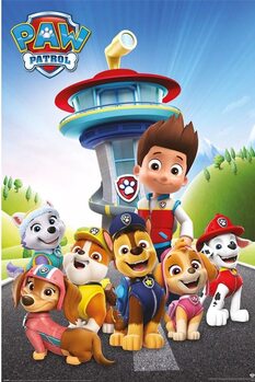Плакат Paw Patrol - Ready for Action