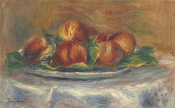 Poster Peaches on a Plate, 1902-5