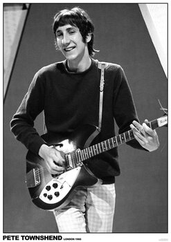 Poster Pete Townshend / The Who - London 1966 (Rickenbacker)