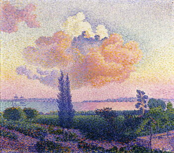 Poster Pink Clouds, c.1896