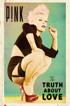 Poster Pink - truth about love