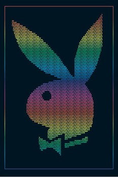 Плакат Playboy - rainbow