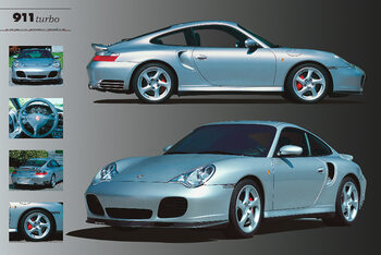 Poster Porshe 911 Turbo