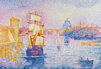 Poster Port of Marseilles, c.1899