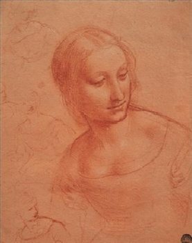 Portrait of a Young Woman - Busto di giovane donna Art Print