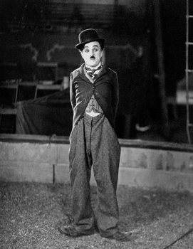 Canvas Print Portrait of Charlie Chaplin, c. 1918