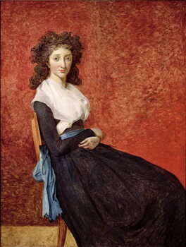 Poster Portrait of Madame Charles-Louis Trudaine