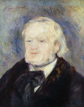 Плакат Portrait of Richard Wagner (1813-83) 1882