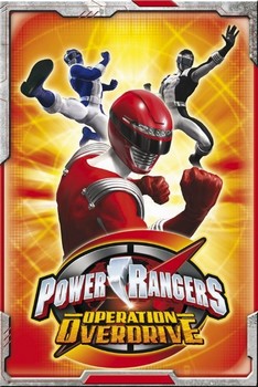 Poster POWER RANGERS - red