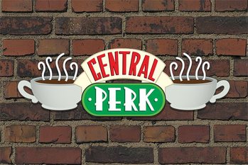 Přátelé TV - Central Perk Brick Poster