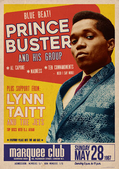 Poster Prince Buster - Marquee Club 1967