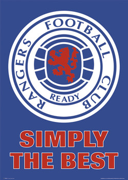 Poster Rangers - club crest