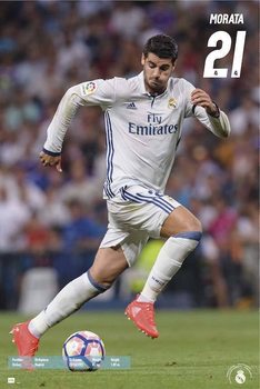 Real Madrid 2016/2017 -  Álvaro Morata Poster