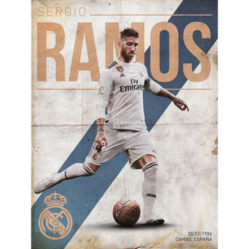 Real Madrid - Ramos Art Print