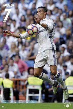 Poster Real Madrid 2017/2018 - Ronaldo Accion