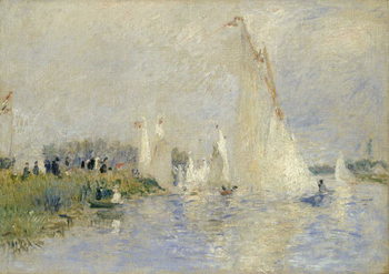 Quadro em tela Regatta at Argenteuil, 1874