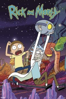 Poster Rick & Morty - Planet