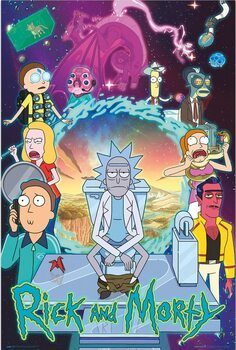 Плакат Rick & Morty - Season 4