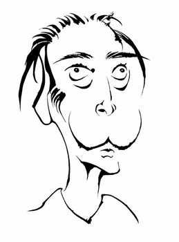 Poster Salvador Dali, Spanish Surrealist artist