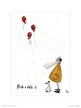Mounted Print 40 x 40cm the Apple Doesn/'t Fall Far From The Tree Sam Toft