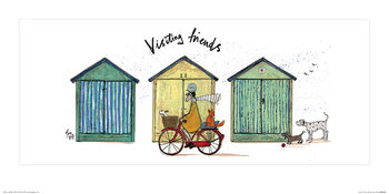 Sam Toft - Visiting Friends Art Print