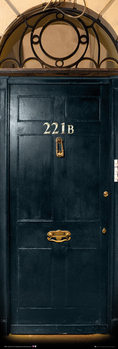 Sherlock - 221b Door Poster