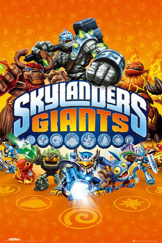 Плакат Skylanders Giants - characters
