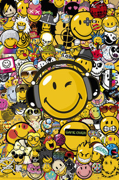 Poster Smiley - Tribal Styles