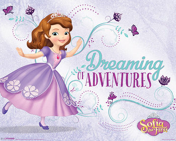 Плакат Sofia The First - Dreaming