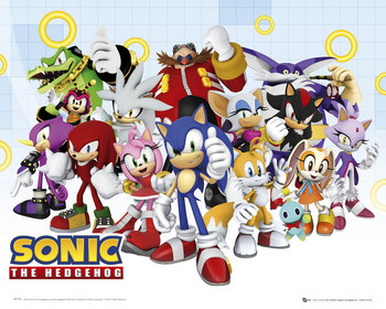 Poster Sonic modern