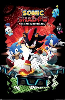 Плакат Sonic - Shadow Generartions