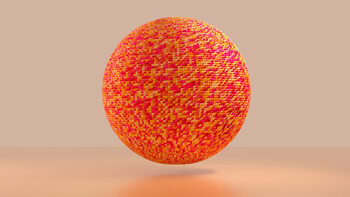 Poster Spherical Pattern,  c.2015-2025