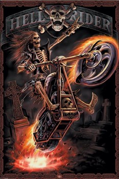 Плакат Spiral - hell rider