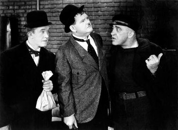 Плакат Stan Laurel And Oliver Hardy