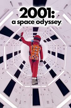 Poster Stanley Kubrick - 2001 Astronaut