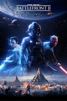 Star Wars Battlefront 2 - Game Cover Poster